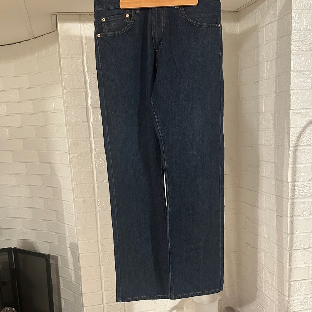 Levi's blue jeans 517 boot cut